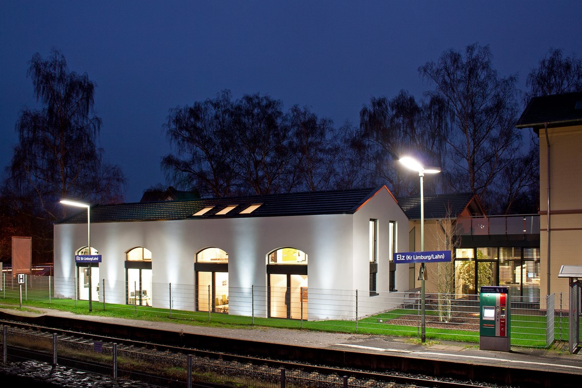 Bahnhof Elz Ansicht Bahnhof